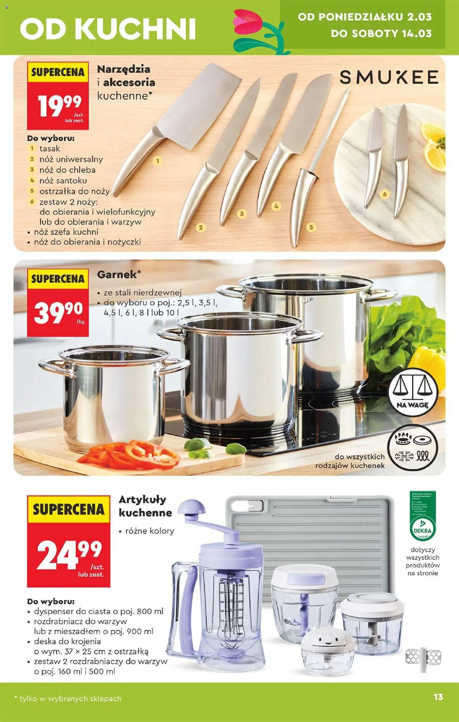 Biedronka gazetka Hity i inspiracje od 28.02.2026 | Strona: 15 | Produkty: Deska do krojenia