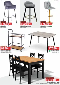Merkury Market Akciós újság - amely érvényes a következő dátumtól: 01.02.2026 | Oldal: 15 | Termékek: Asztal, Barszek