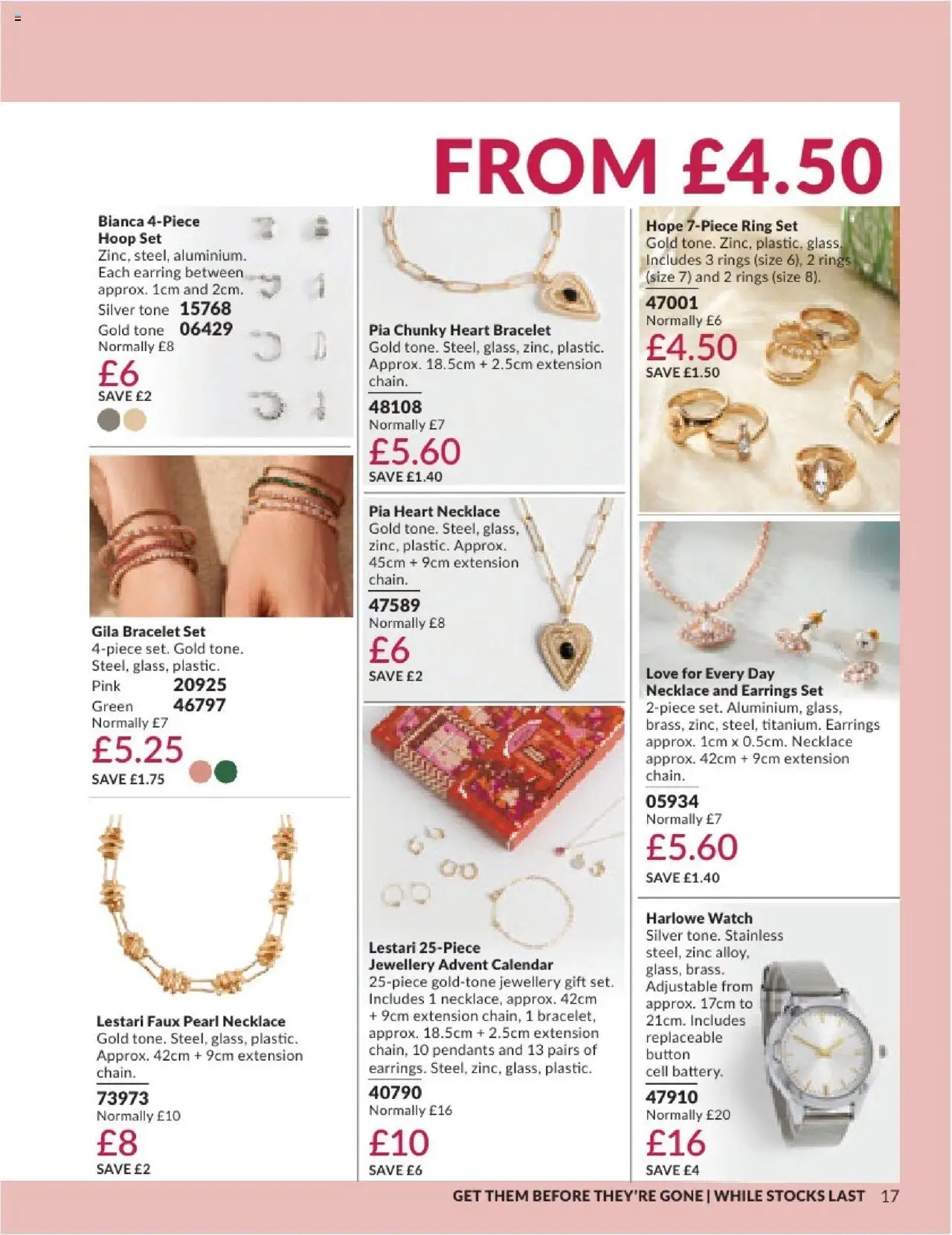  | Page: 17 | Products: Earrings, Watch