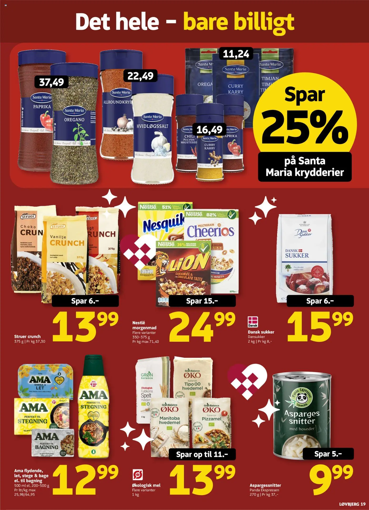 Løvbjerg tilbudsavis – gyldig fra 19.12.2025 | Side: 21 | Produkter: Karry, Kakao, Vanilje, Aspargessnitter