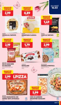 Anteprima del volantino PIZZA MARGHERITA CON FARINA 100% INTEGRALE, 350 g valido a partire dal 16.03.2026 | Pagina: 11