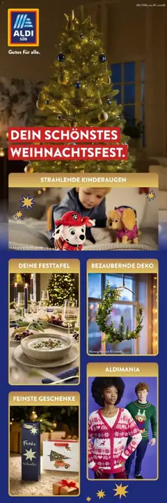 Aldi Süd Weihnachtsbroschüre November 2025 ab 01.11.2025 gültig