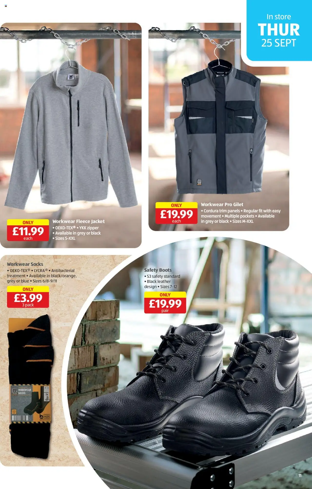  | Page: 11 | Products: Jacket, Socks, Boots