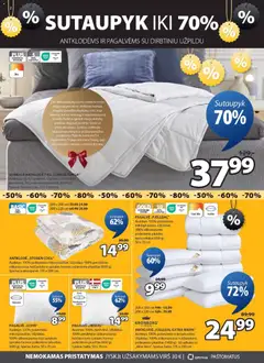 JYSK leidinys galioja nuo 20.01.2026 | Puslapis: 2 | Prekių: Pagalvė, Antklodė, Užvalkalas