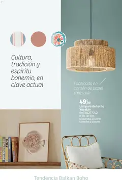 Vista previa Leroy Merlin catálogo Decoración válido desde el 12.03.2026 | Página: 75 | Productos: Lámpara de techo, Lámpara