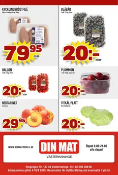 Din Mat reklamblad aktuell från 04.08.2025 | Sida: 8