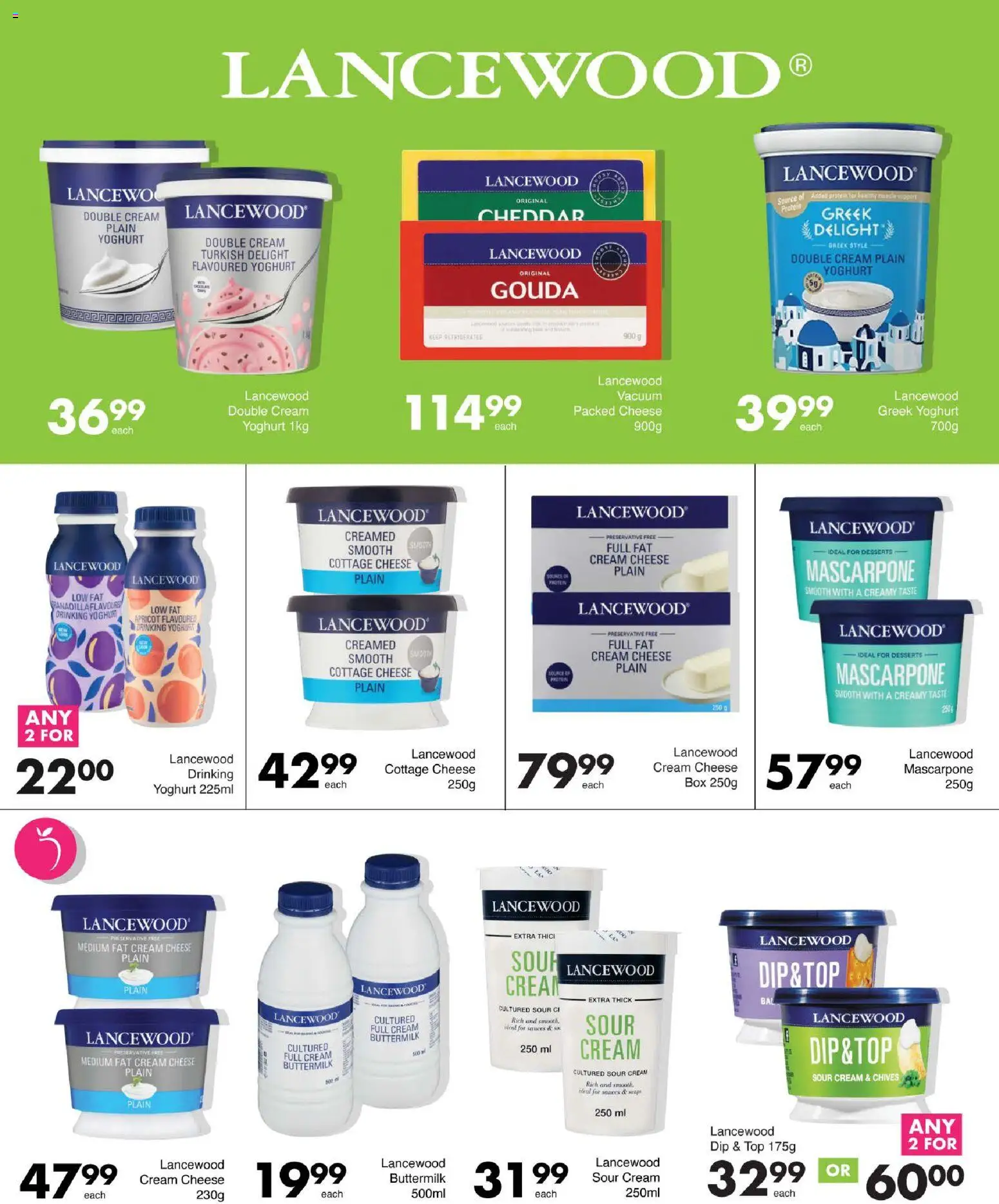 New Save catalogue – valid from 25.03.2026 | Page: 6 | Products: Yoghurt, Box, Cheese, Preservative