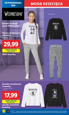 Lidl Katalog od 18.08.2025 | Strona: 20 | Produkty: Piżama