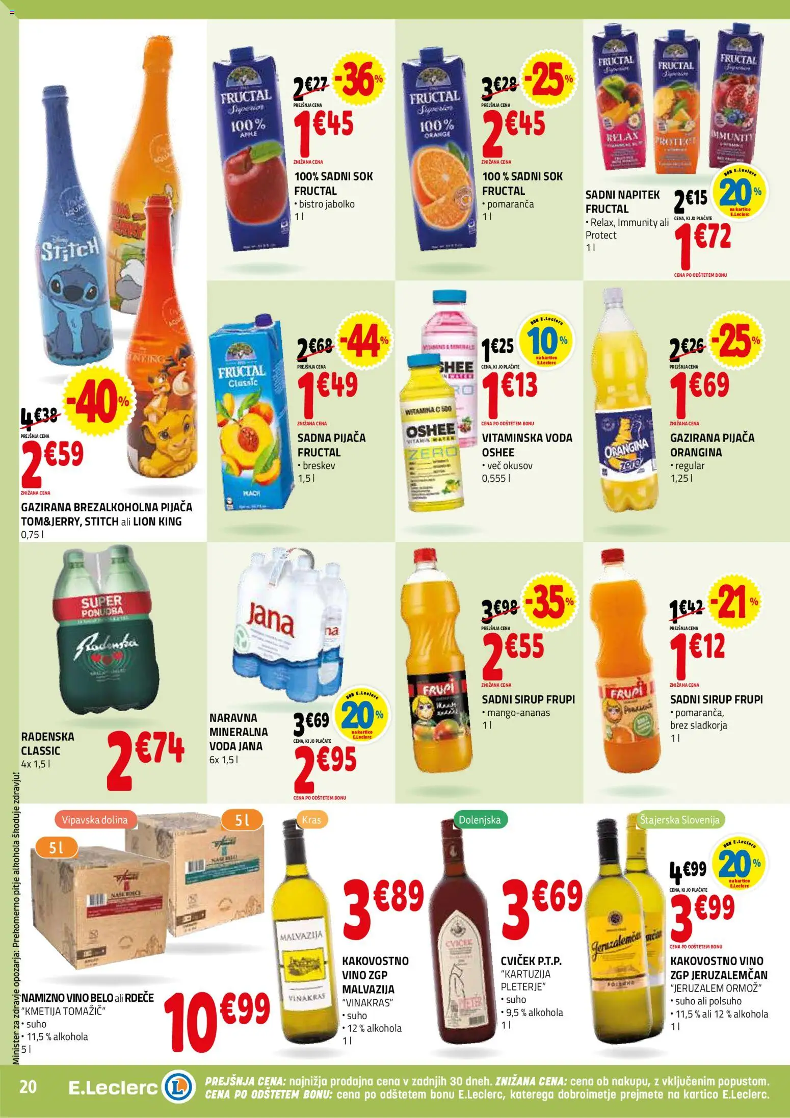 Novi E.leclerc katalog ponudbe – veljaven od 11.02.2026 | Stran: 20