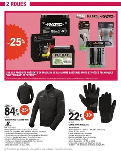 l'auto E.Leclerc - Prévisualisation de l'auto E.Leclerc catalogue valide à partir de 04.11.2025 | Page: 11 | Produits: Batterie, Blouson, Gants