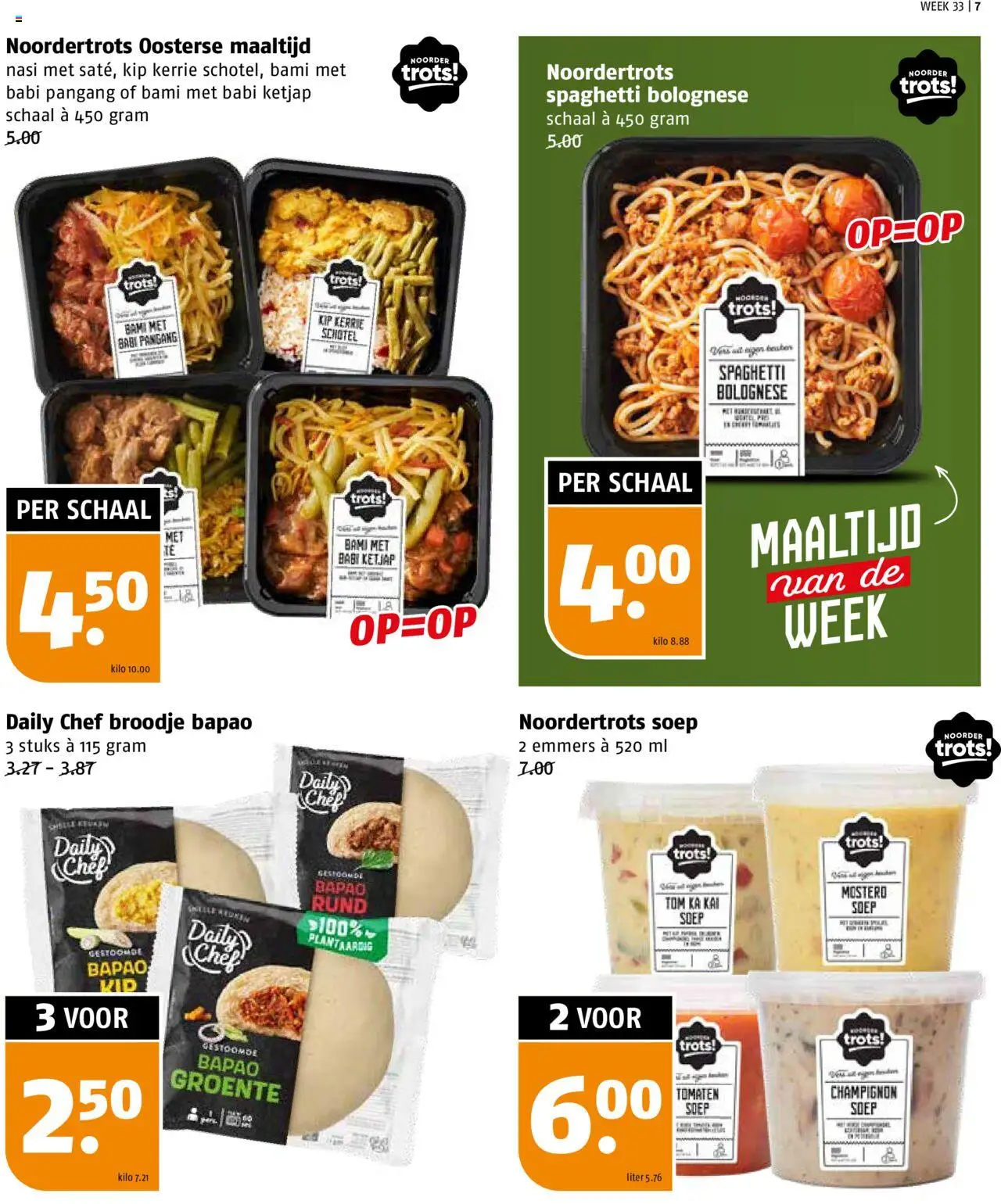  | Pagina: 7 | Producten: Champignon, Schaal, Broodje, Kip