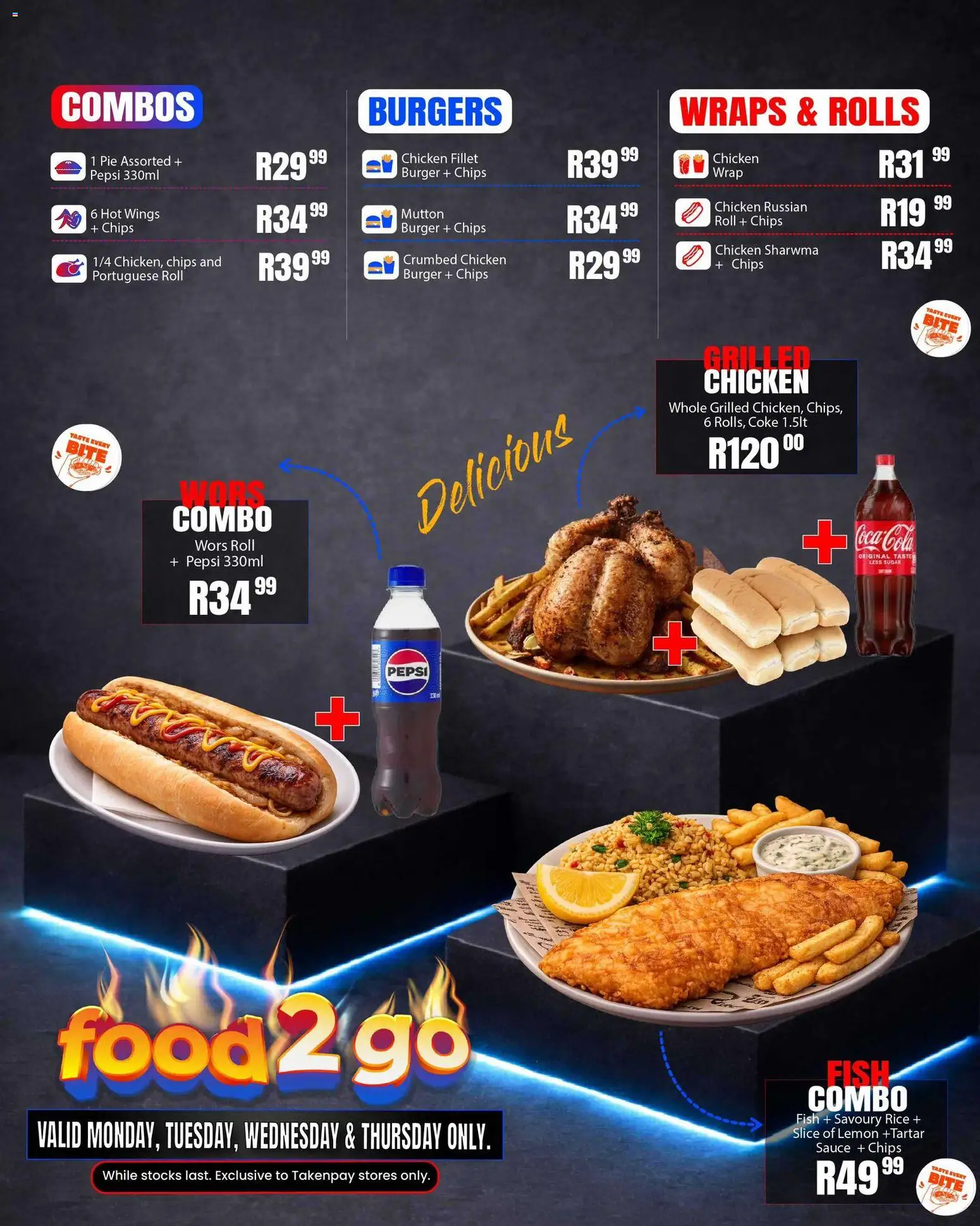 New Pick n Pay catalogue – valid from 30.03.2026 | Page: 37 | Products: Coke, Chicken, Burgers, Sauce