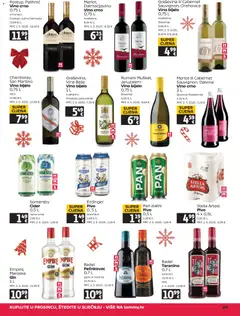 Katalog Tommy - Pregled kataloga iz trgovine Tommy, vrijedi od 18.12.2025 | Stranica: 25 | Proizvodi: Pelinkovac, Bijelo vino, Pivo, Pan