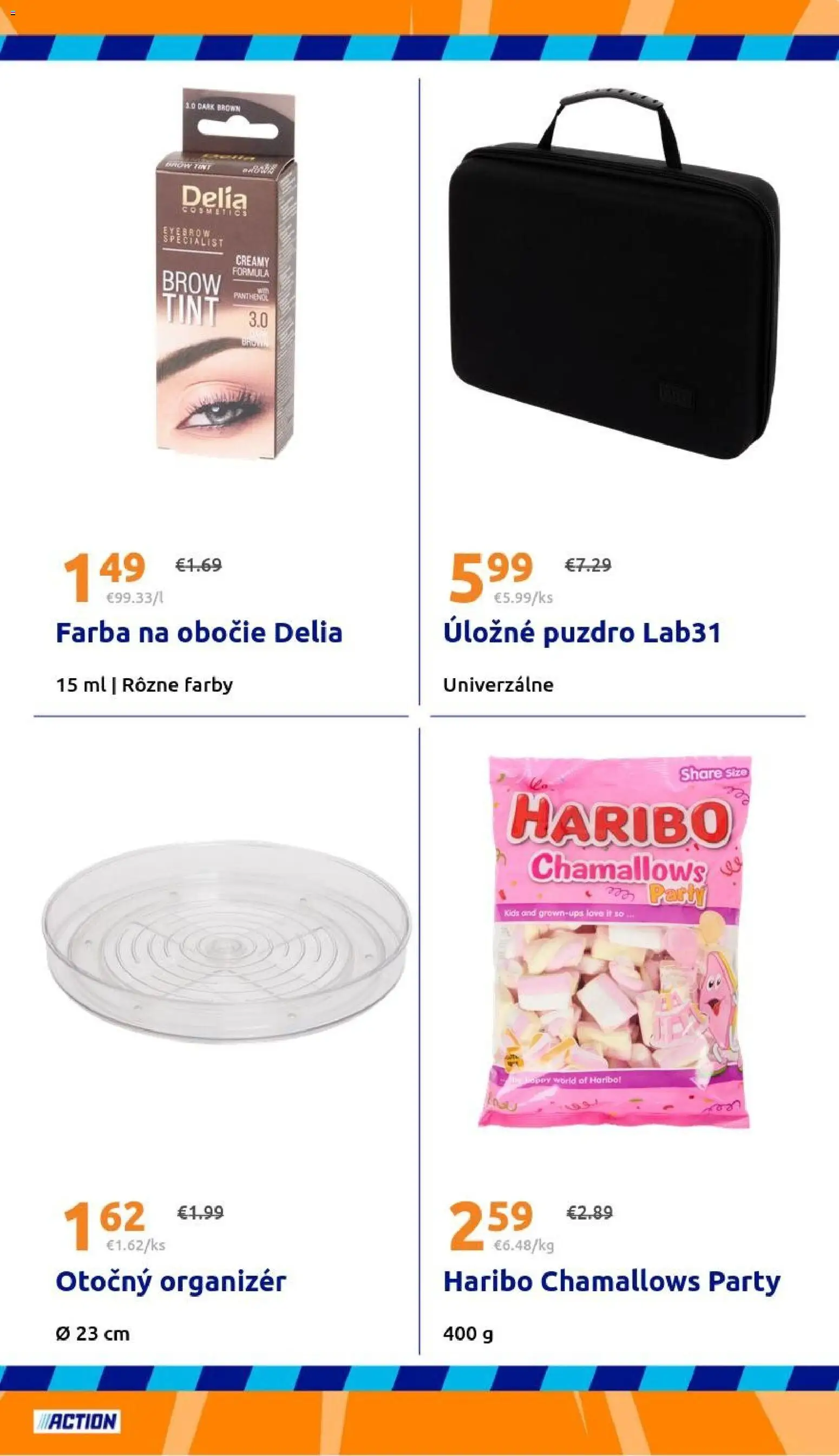 Nové Action akcie – leták je platný od 29.04.2026 | Strana: 27 | Produkty: Organizér, Puzdro