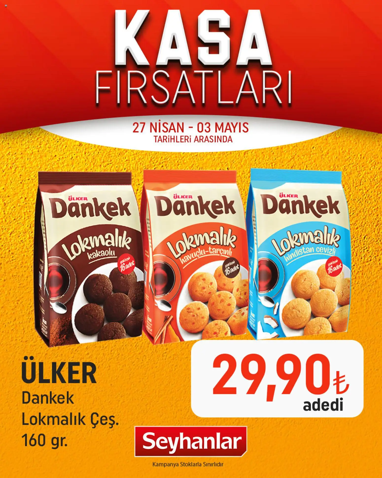 Seyhanlar Market - Katalog Kasa Fırsatları - 27.04.2026 tarihinden itibaren geçerlidir | Sayfa: 2 | Ürünler: Kasa