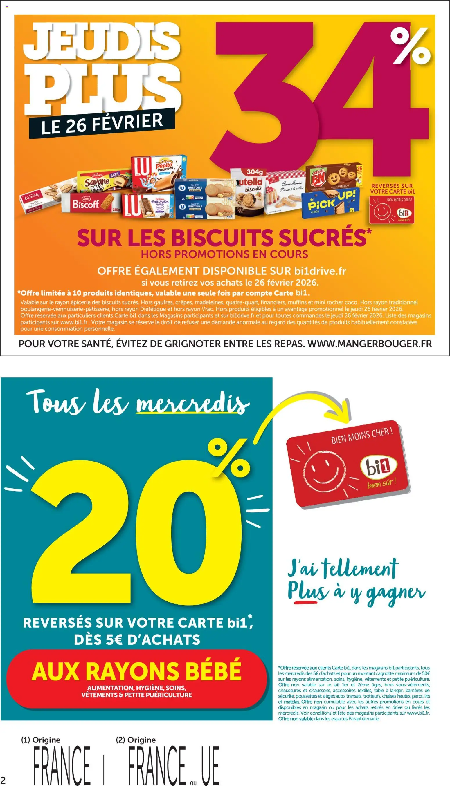 {H1} | Page: 2 | Produits: Muffins, Table, Lait, Chocolat