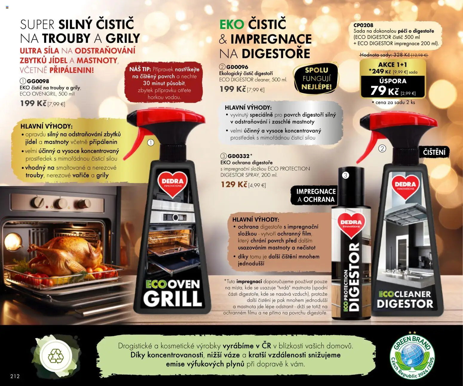 Nové Dedra akcie – leták je platný od 01.11.2025 | Strana: 112 | Produkty: Digestor