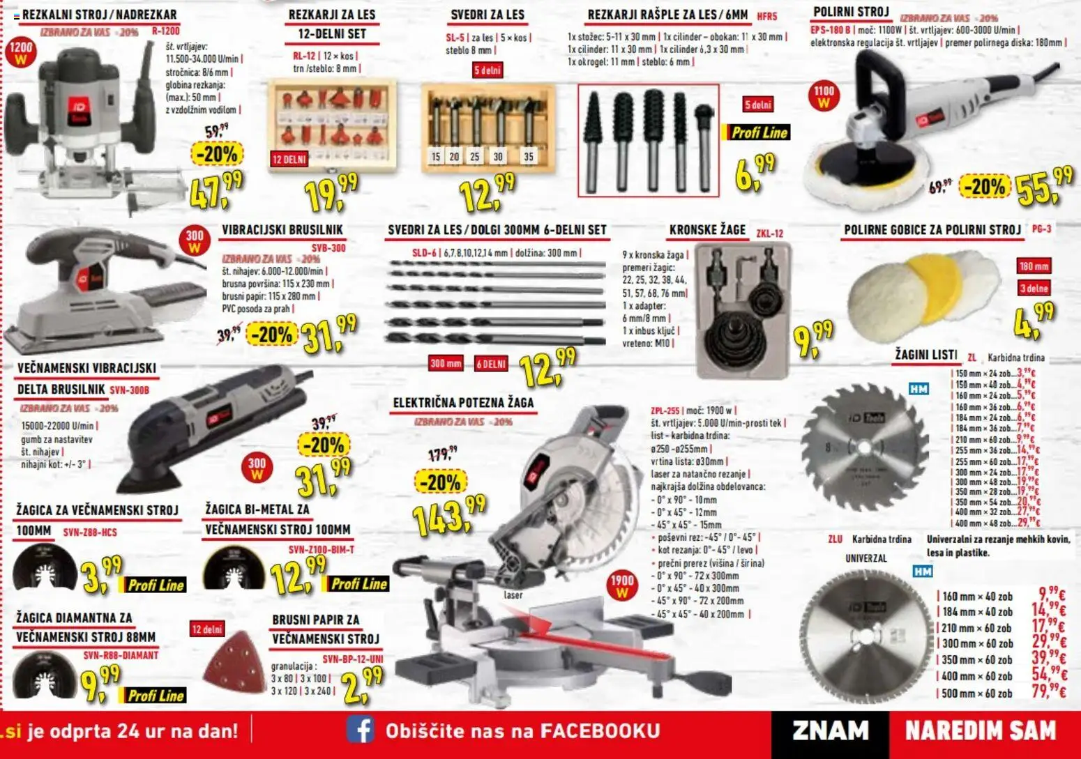 Novi Inter Diskont katalog ponudbe – veljaven od 20.01.2026 | Stran: 3 | Izdelki: Adapter, Sir, Gobice, Brusilnik