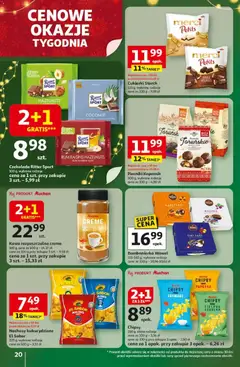 Pogląd oferty "Auchan Black Friday" - ważna od 13.11.2025 | Strona: 20 | Produkty: Bombonierka, Papryka, Czekolada, Cukierki