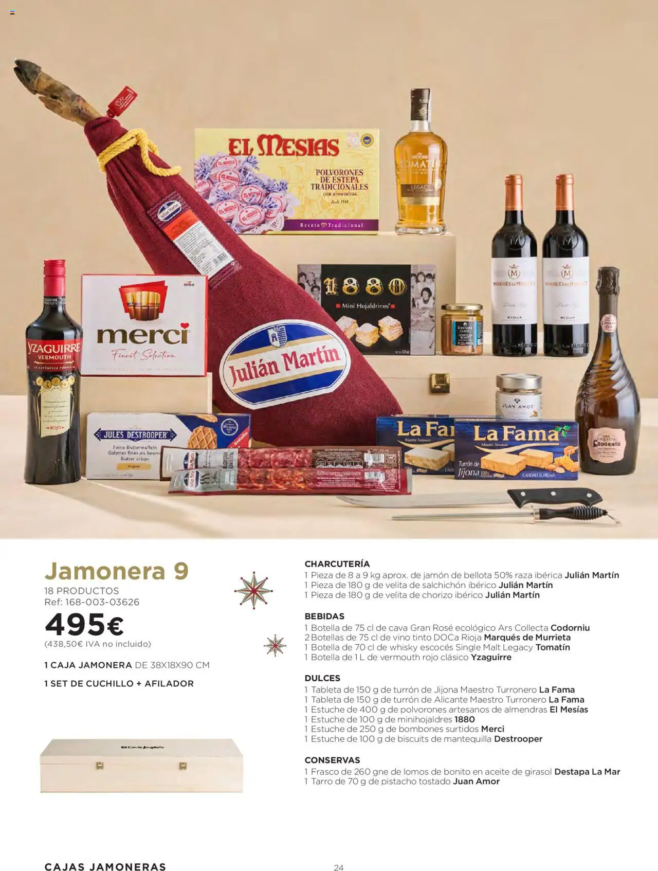El Corte Inglés ofertas │ válido desde el 06.10.2025 | Página: 24 | Productos: Tableta, Whisky, Aceite de girasol, Caja