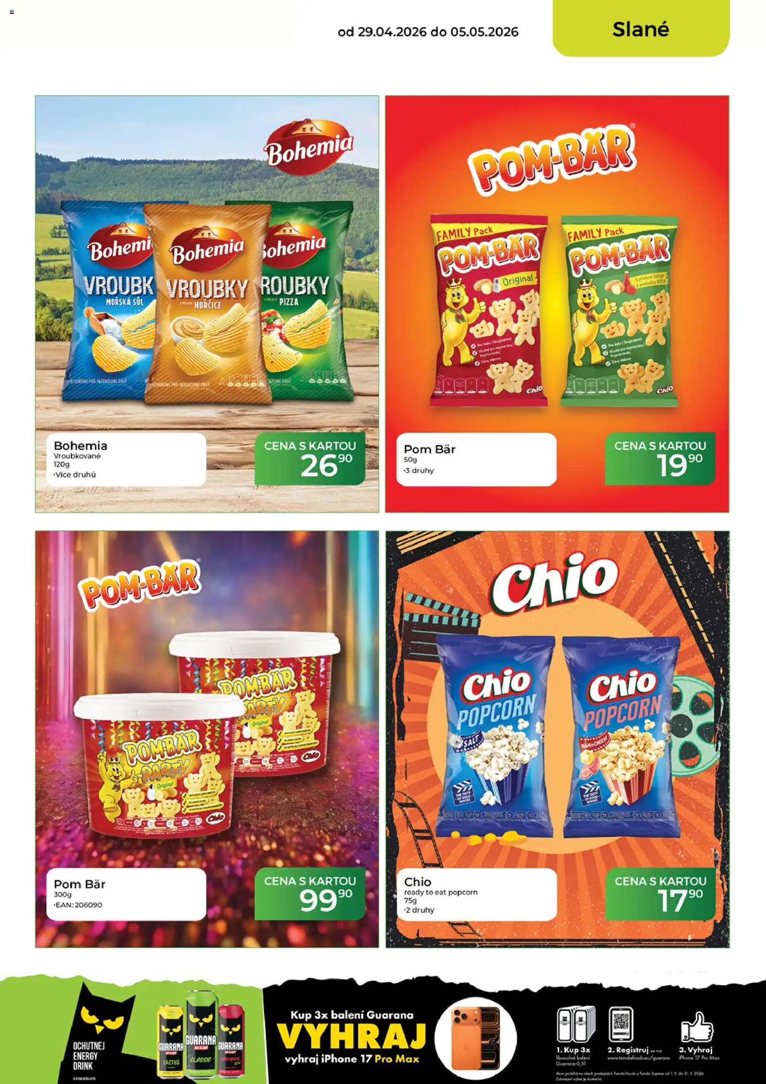 Tamda Foods leták od 29.04.2026 | Strana: 39 | Produkty: Pizza, Iphone, Hořčice, Popcorn