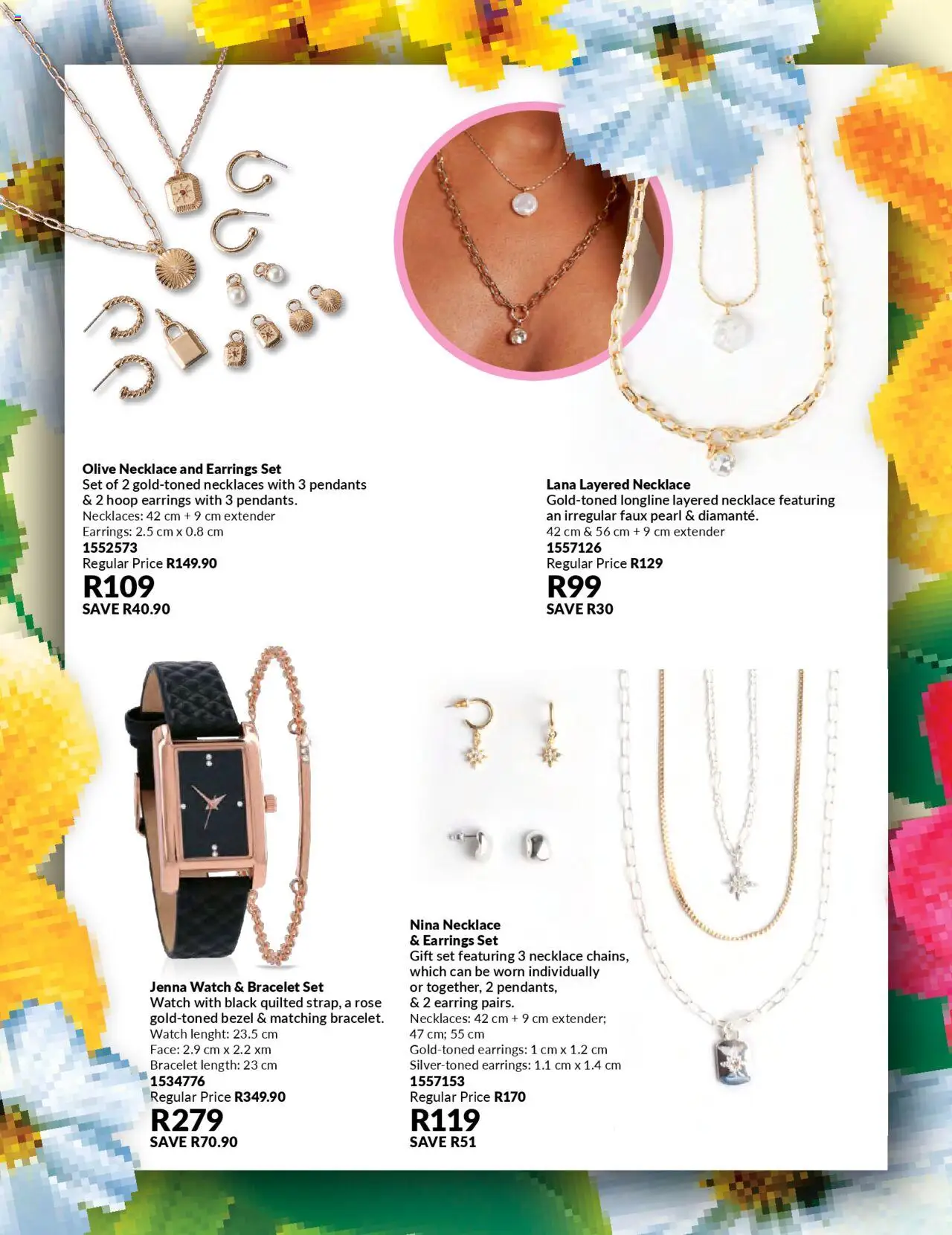 New Avon catalogue – valid from 19.09.2025 | Page: 31 | Products: Watch, Earrings, Necklaces