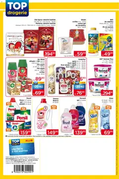 Náhled letáku Top drogerie leták od 30.10.2025 | Strana: 4 | Produkty: Svíčka, Silan, Air Wick, Drogerie