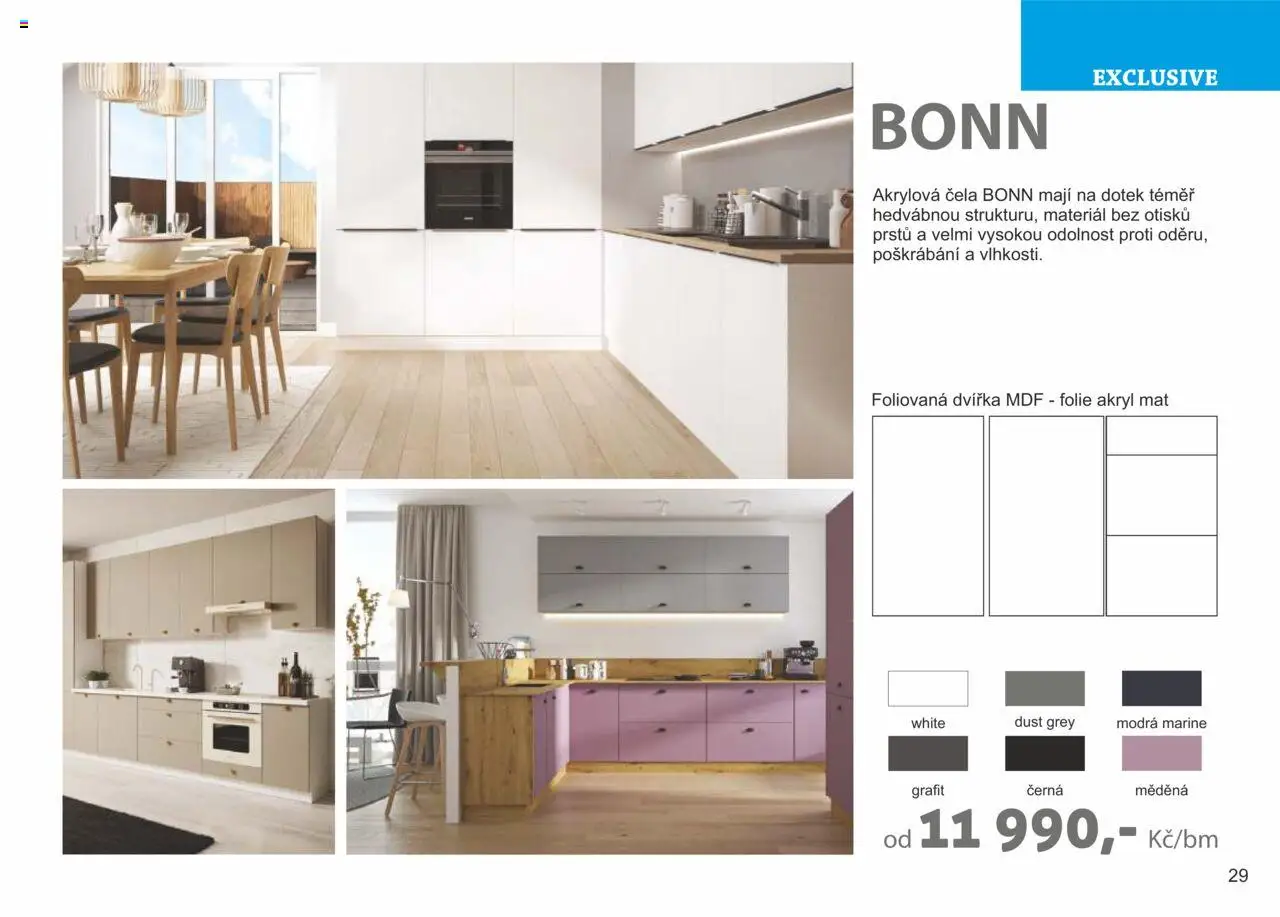 Jamall nábytek katalog - Kuchyně od 17.04.2025 | Strana: 29 | Produkty: Fólie