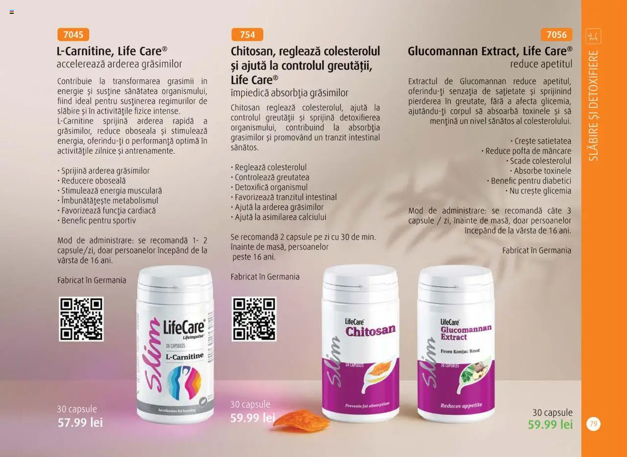 Noul catalog Life Care – valabil de la 01.10.2025 | Pagină: 81 | Produse: Pește
