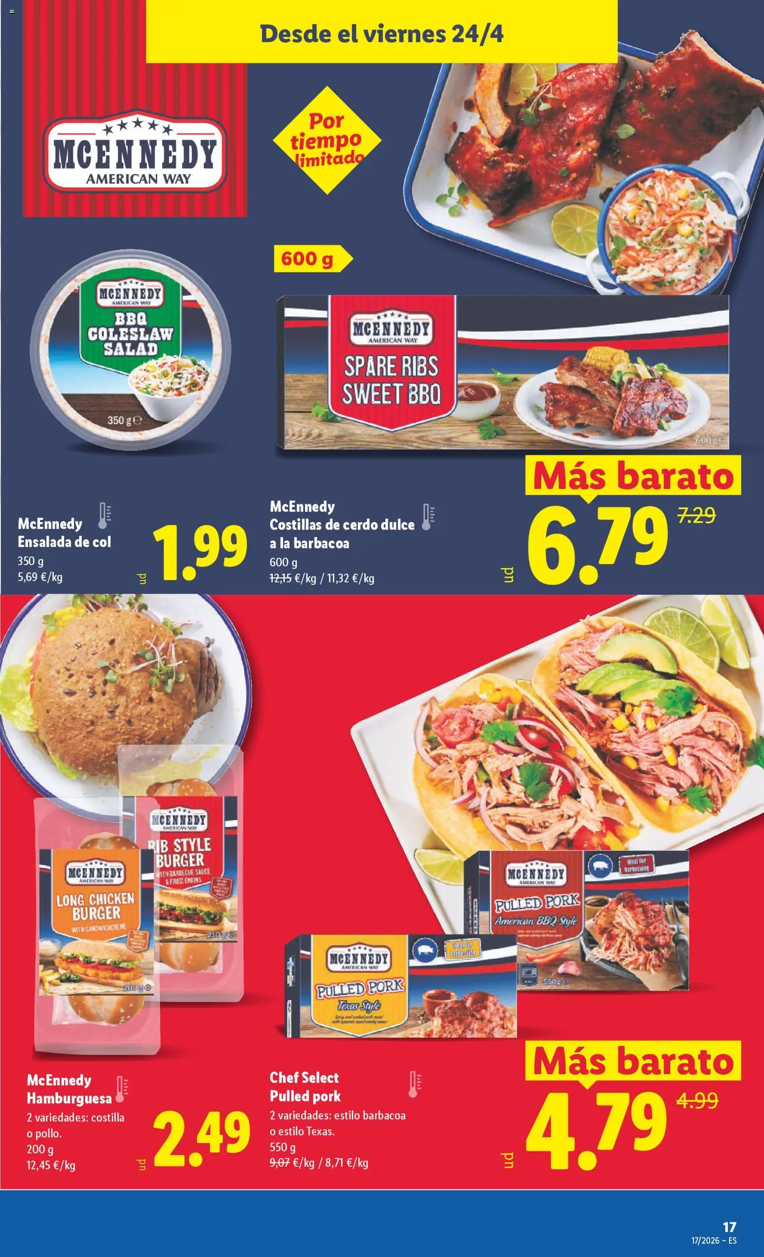 Lidl folleto │ válido desde el 20.04.2026 | Página: 29 | Productos: Σφουγγαρίστρα, Cerdo, Barbacoa, Σοκολατούχο γάλα