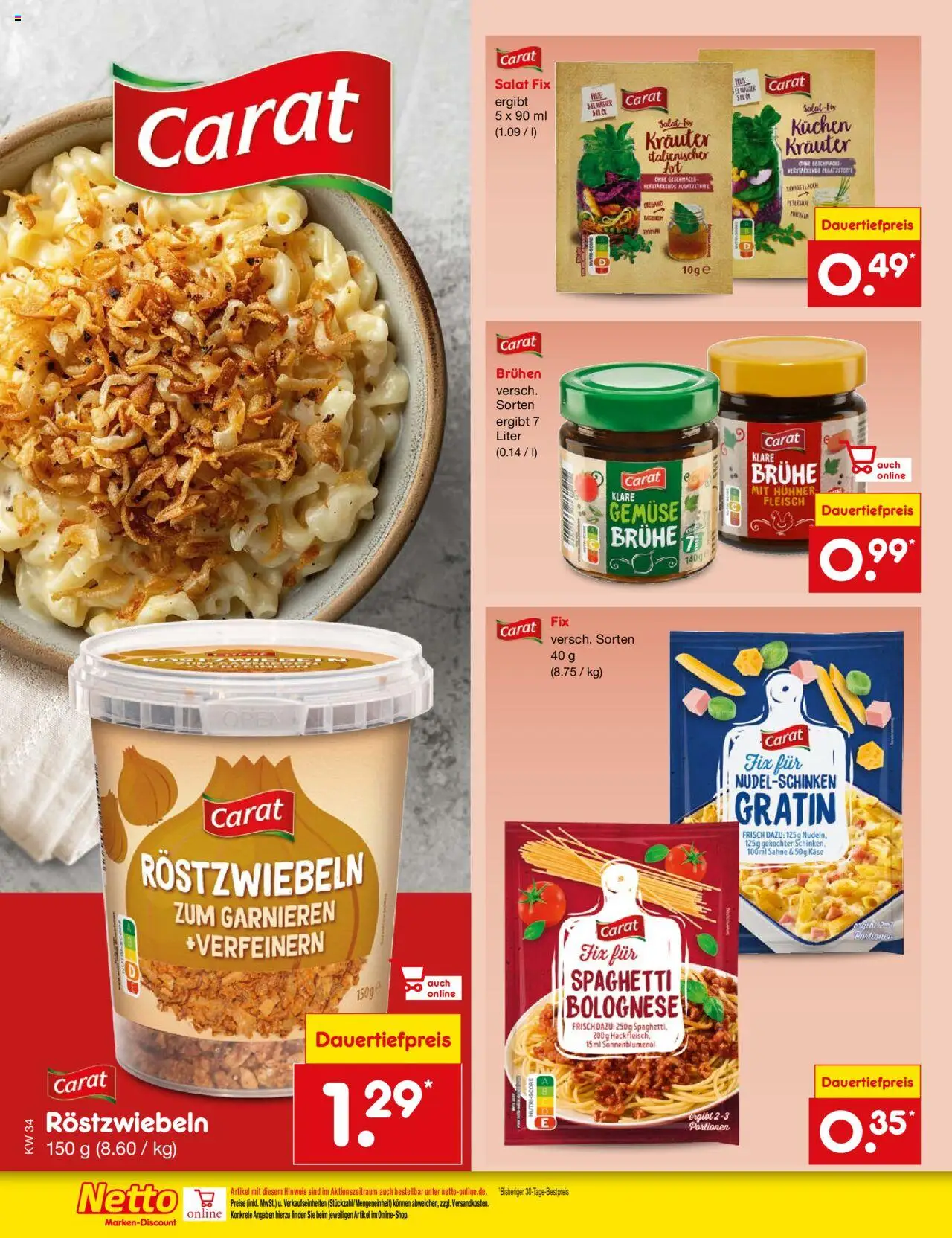 Netto Marken-Discount Prospekt 	 - gültig ab dem 18.08.2025 | Seite: 14 | Produkte: Käse, Gemüse, Fleisch, Salat