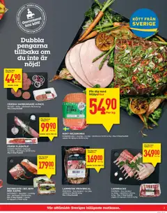 FÄRSKA HAMBURGARE 4-PACK, IRLAND • 452g • Jämförpris 99:34 kr/kg • Max 3 köp/hushåll - Förhandsvisning av reklamblad från butik Willys aktuell från 20.10.2025 | Sida: 3 | Produkter: Hamburgare, Entrecote, Kappa, Skinka