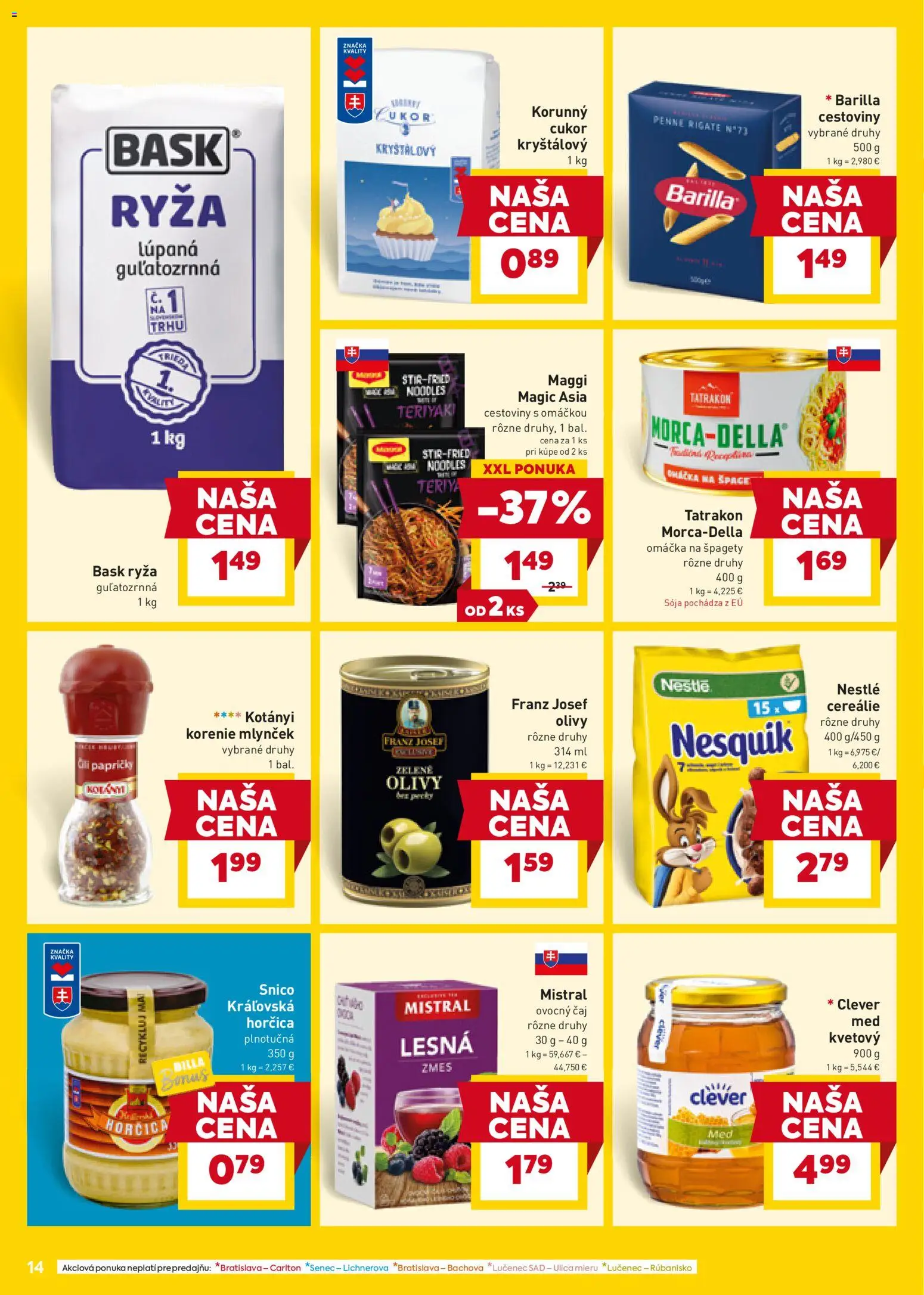 Nové Billa akcie – leták je platný od 11.02.2026 | Strana: 14