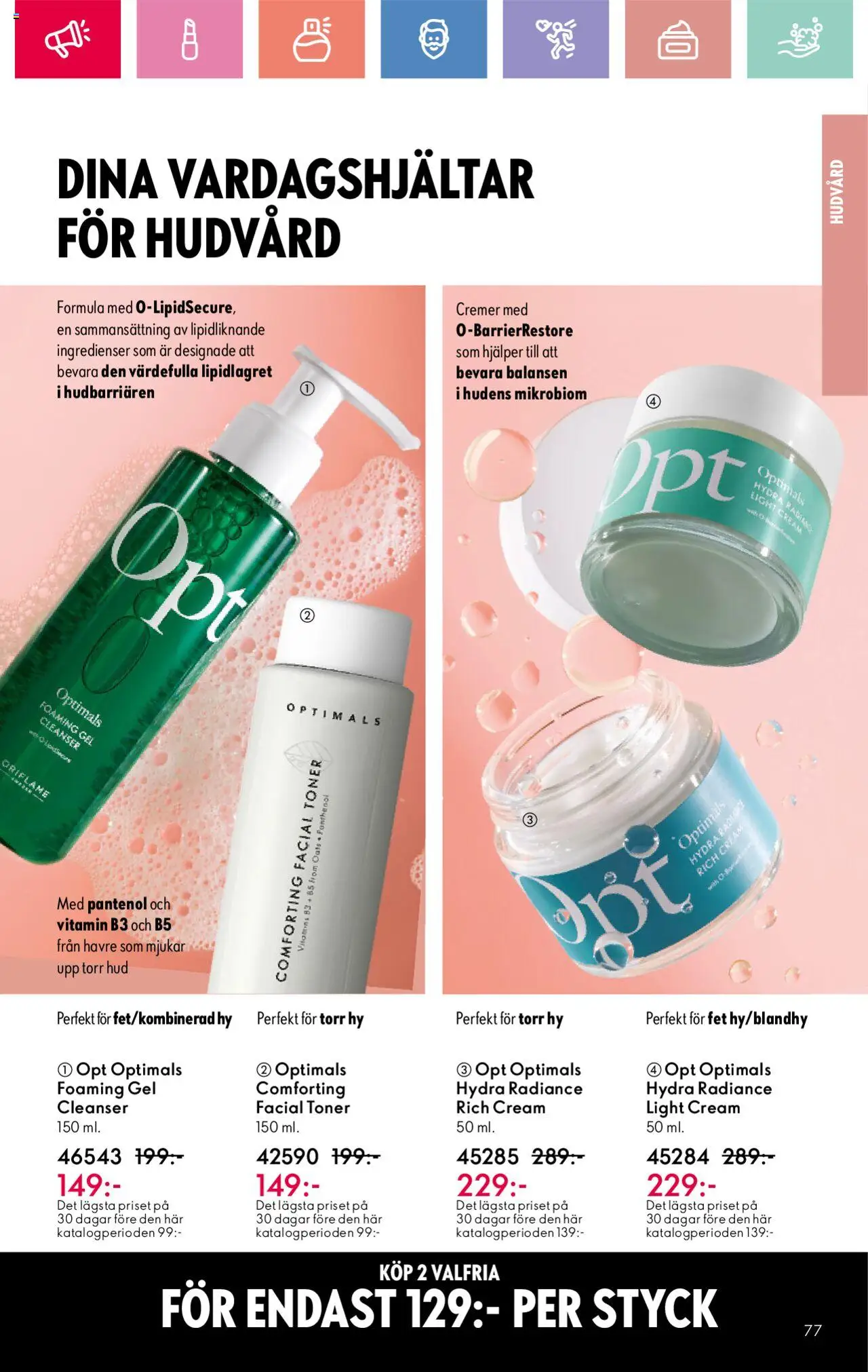 Oriflame reklamblad aktuell från 24.08.2025 | Sida: 77