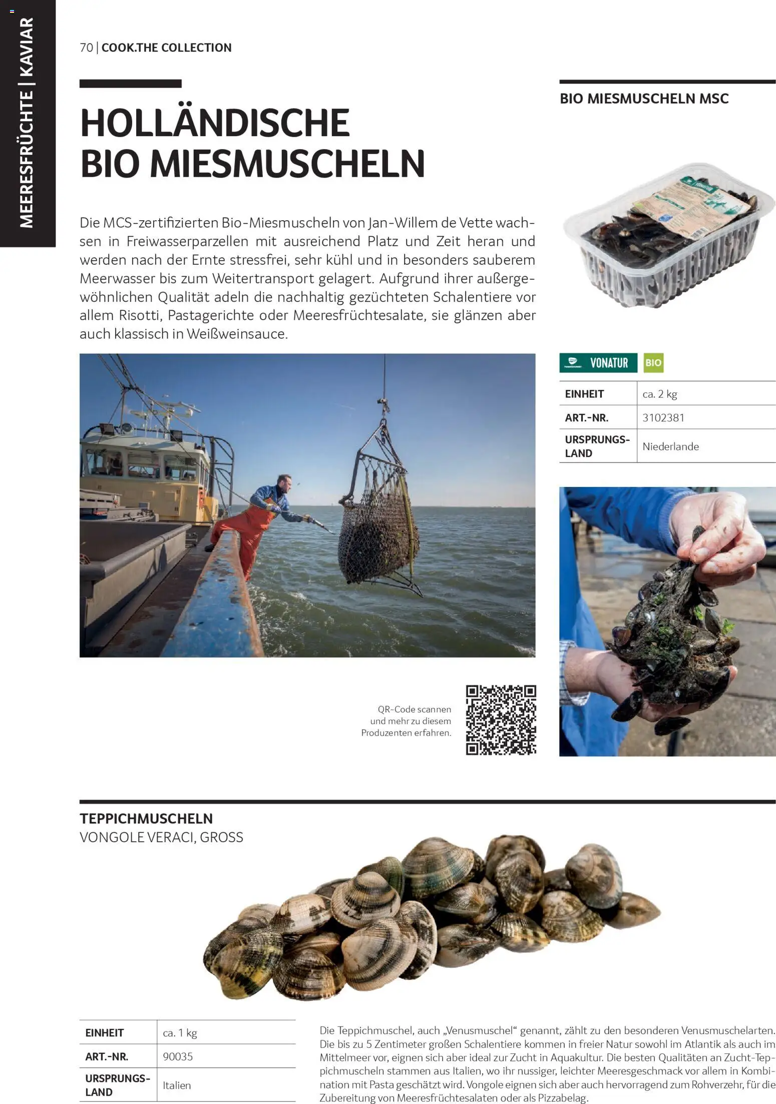 Transgourmet Cook Look-Book gültig ab 08.04.2026 | Seite: 70 | Produkte: Pasta, Meeresfrüchte