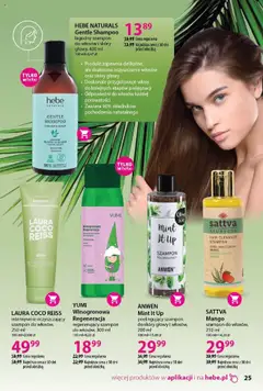 SATTVA Mango, szampon do włosów, 210 ml od 01.09.2025 | Strona: 25 | Produkty: Mango, Szampon