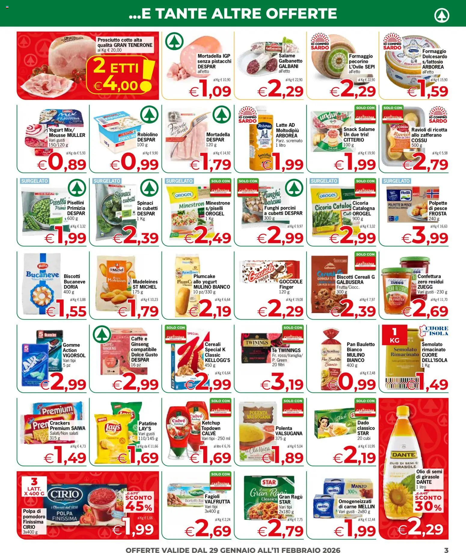 Volantino Despar del 29.01.2026 | Pagina: 3