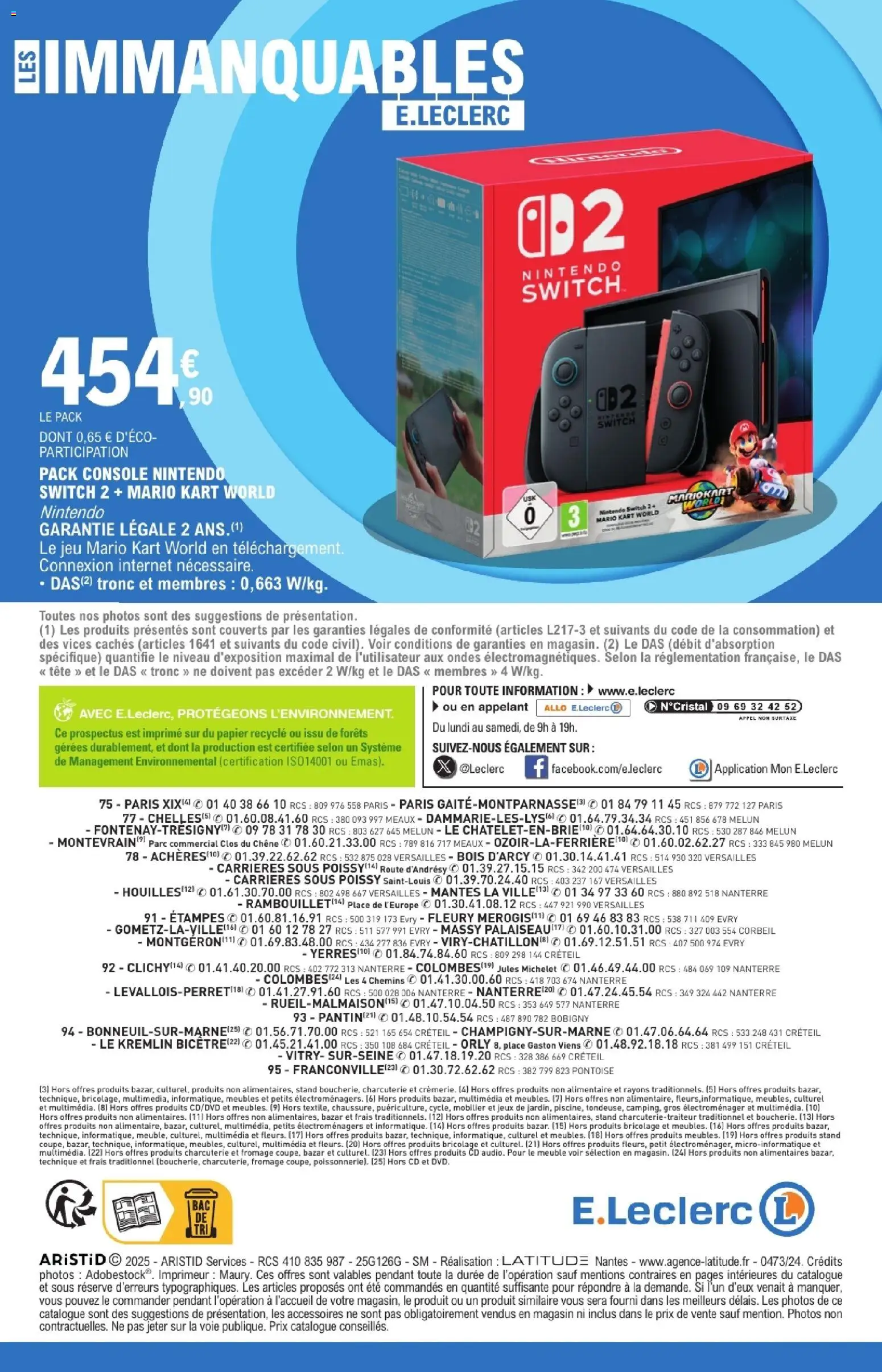 {H1} | Page: 64 | Produits: Meuble, console Nintendo Switch, Fromage, Jeux