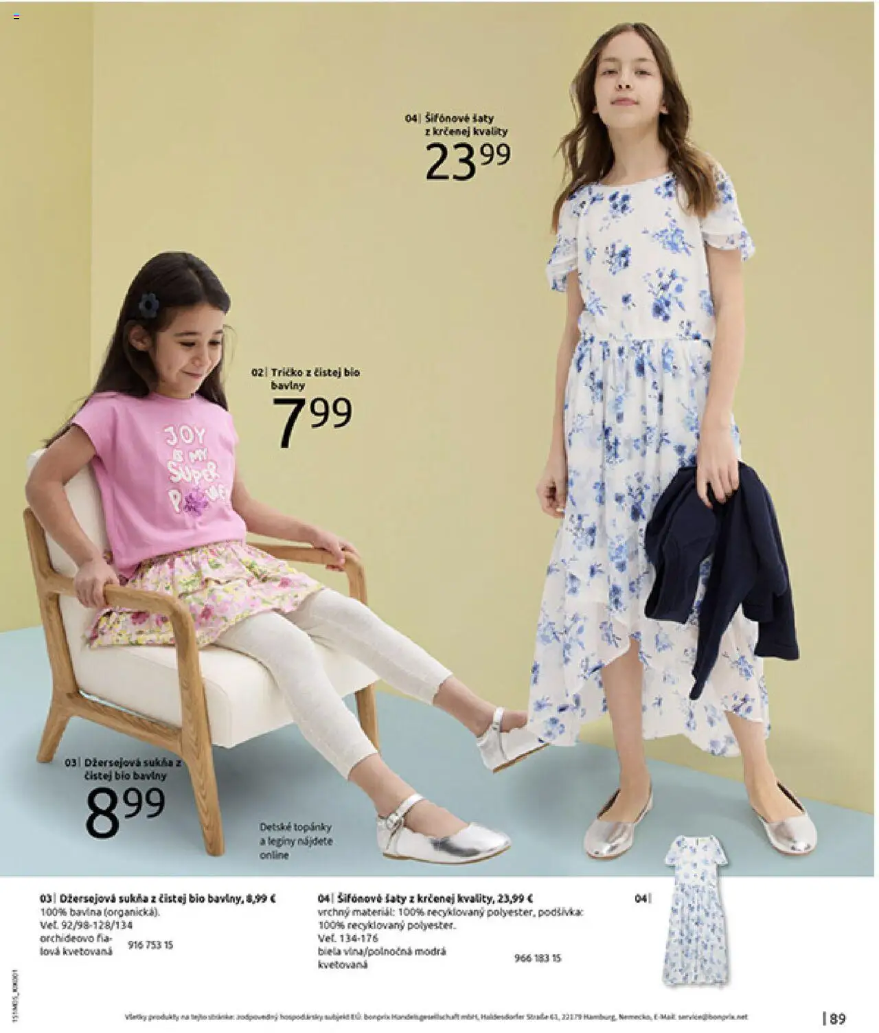 Bonprix katalóg citrusové farby │ platný od 26.05.2025 | Strana: 91 | Produkty: Šaty, Tričko, Legíny, Topánky