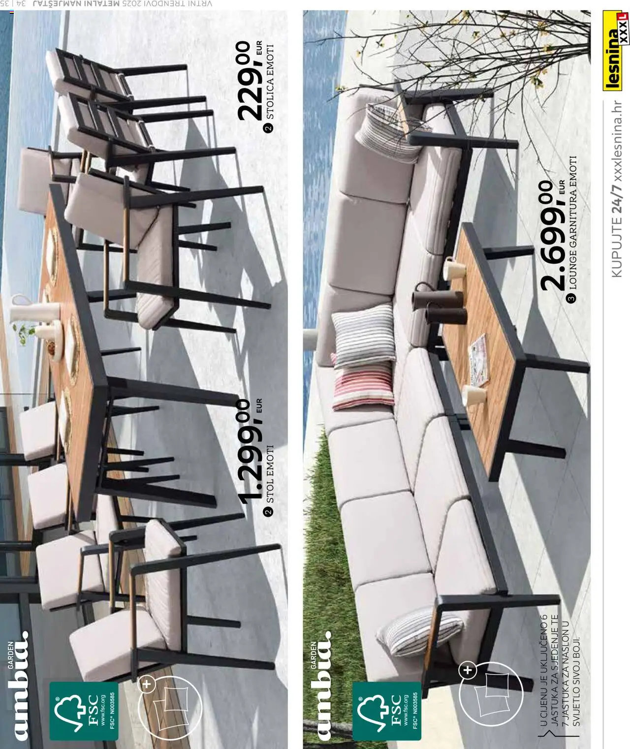 Lesnina katalog | vrijedi od 25.02.2025 | Stranica: 35 | Proizvodi: Stol, Stolica