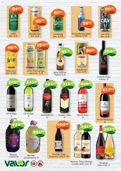 Valor katalog - važi od 16.09.2025 | Strana: 2 | Proizvode: Vranac, Vino, Pivo, Carlsberg
