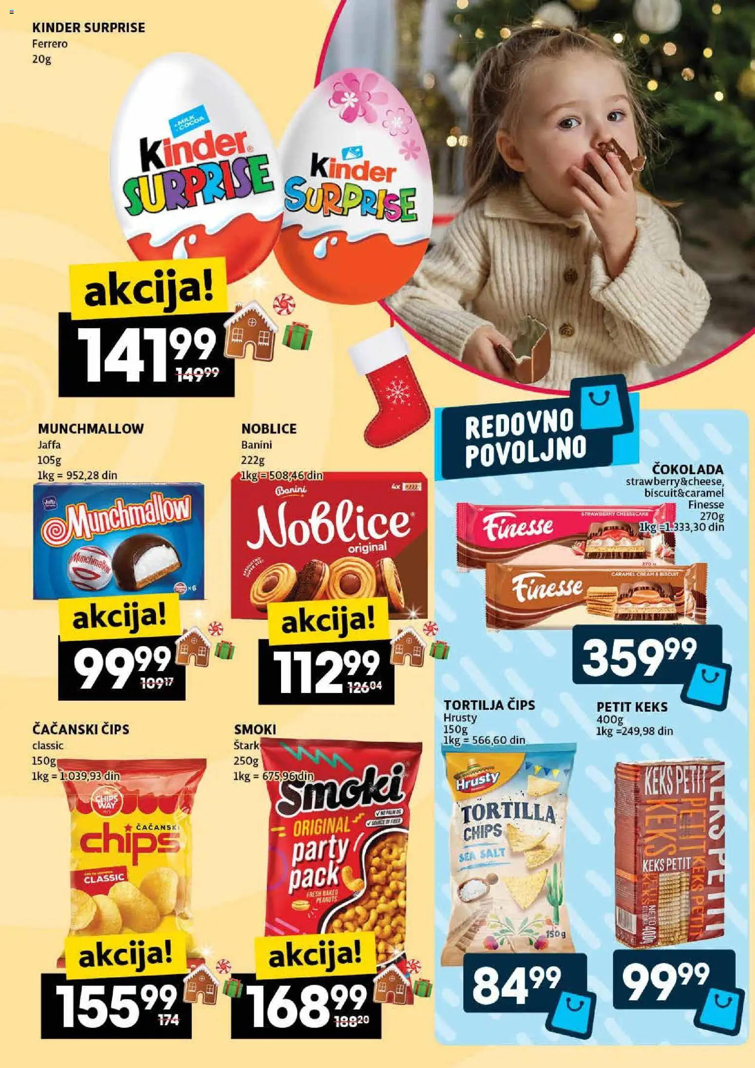 Roda katalog - važi od 11.12.2025 | Strana: 23 | Proizvode: Šal, Tortilja, Munchmallow, Noblice