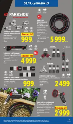 Lidl akciós újság - amely érvényes a következő dátumtól: 19.03.2026 | Oldal: 27