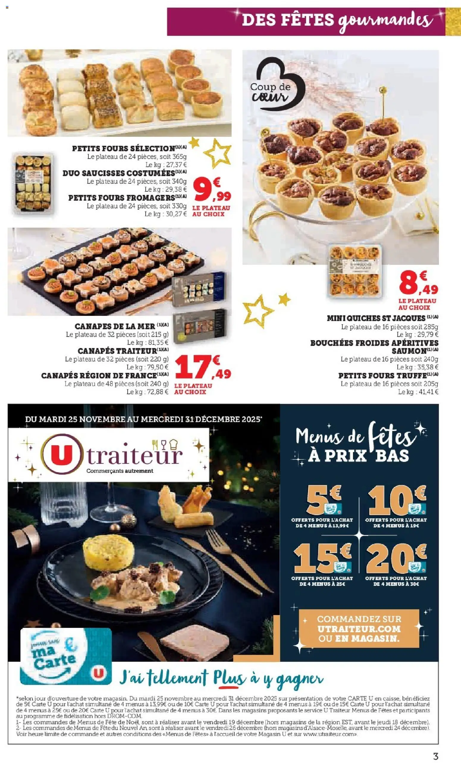 {H1} | Page: 3 | Produits: Plateau