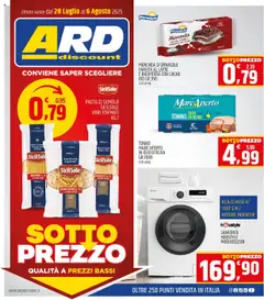 Anteprima del volantino Volantino ARD Discount	 valido a partire dal 28.07.2025