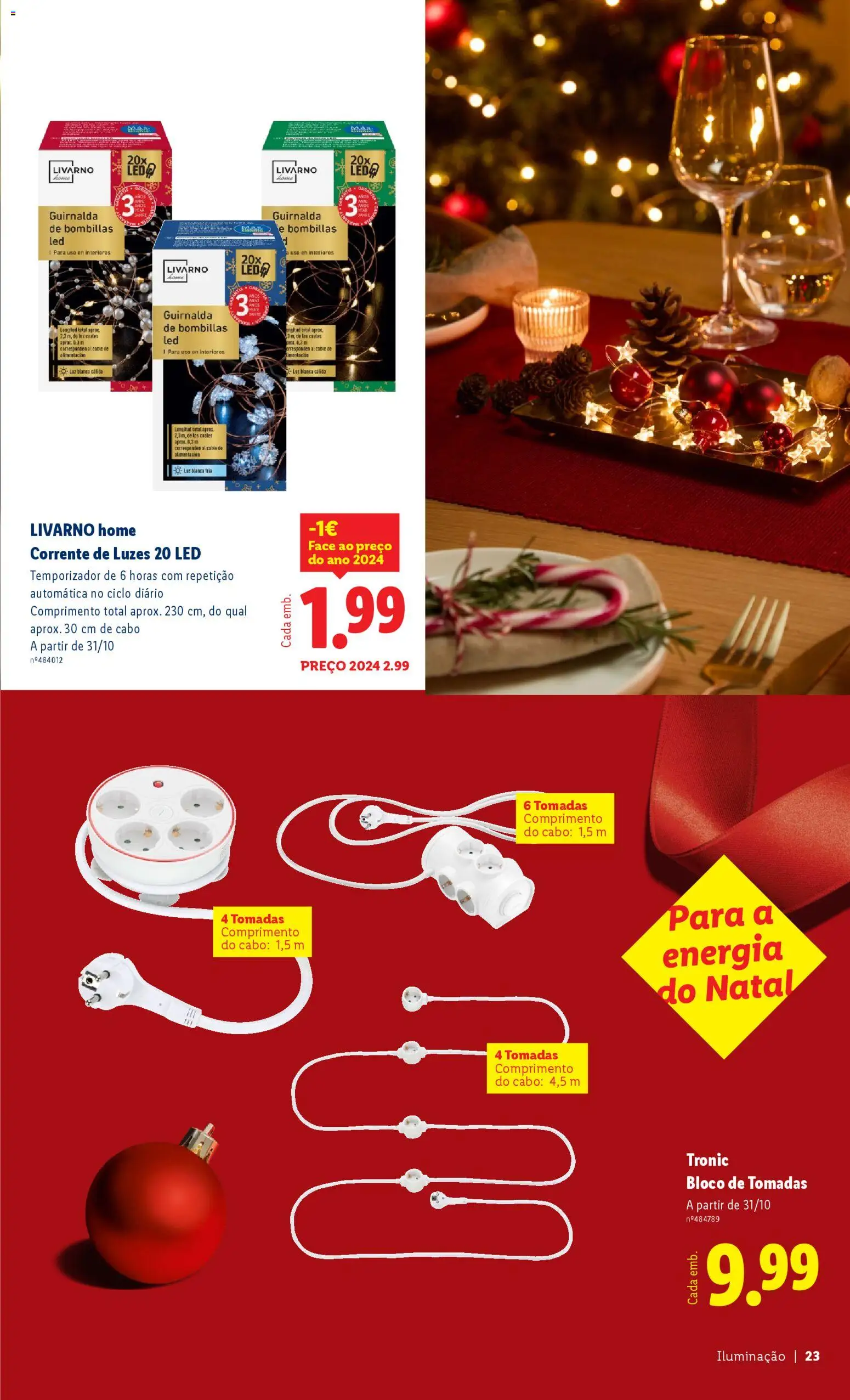 Lidl Folheto Especial │ válido de 22.10.2025 | Página: 23 | Produtos: Cabo
