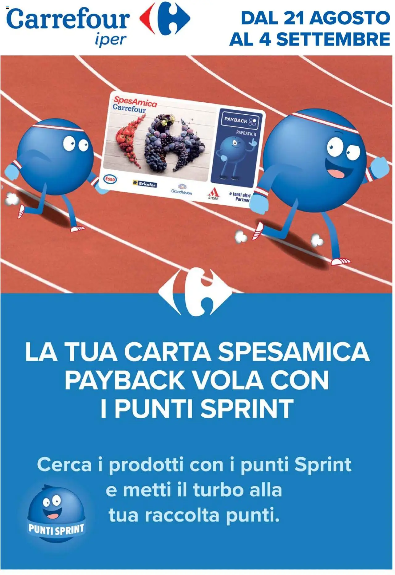 Volantino Carrefour del 21.08.2025 | Pagina: 1