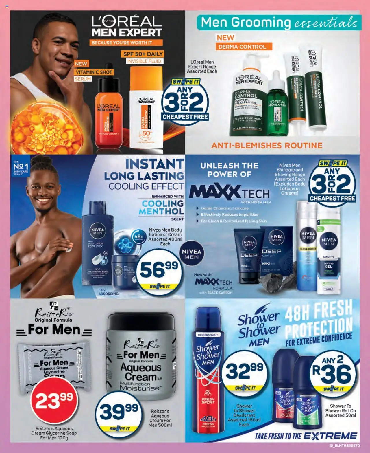 New Pick n Pay catalogue – valid from 25.09.2025 | Page: 15 | Products: Serum, Soap, Deodorant, Lotion