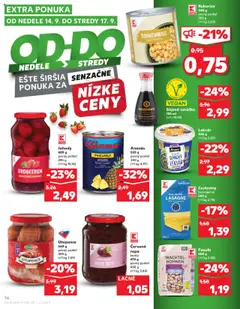 Nové Kaufland akcie – leták je platný od 11.09.2025 | Strana: 76