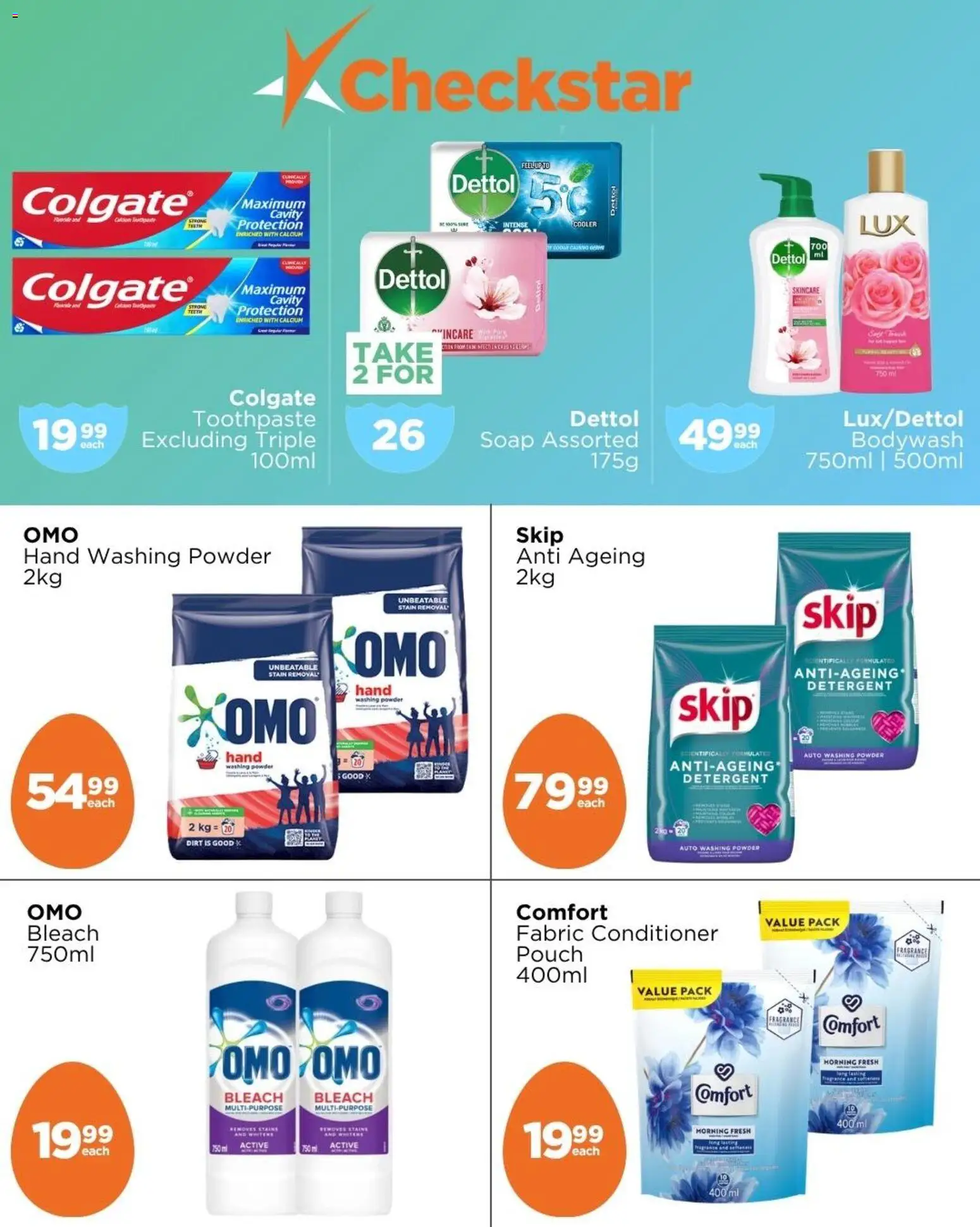 New Check Star catalogue – valid from 24.03.2026 | Page: 9 | Products: Fragrance, Powder, Toothpaste, Detergent